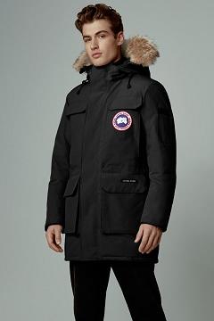 Chamarras Canada Goose Hombre Mexico - Citadel Abrigos Negros CK0814653